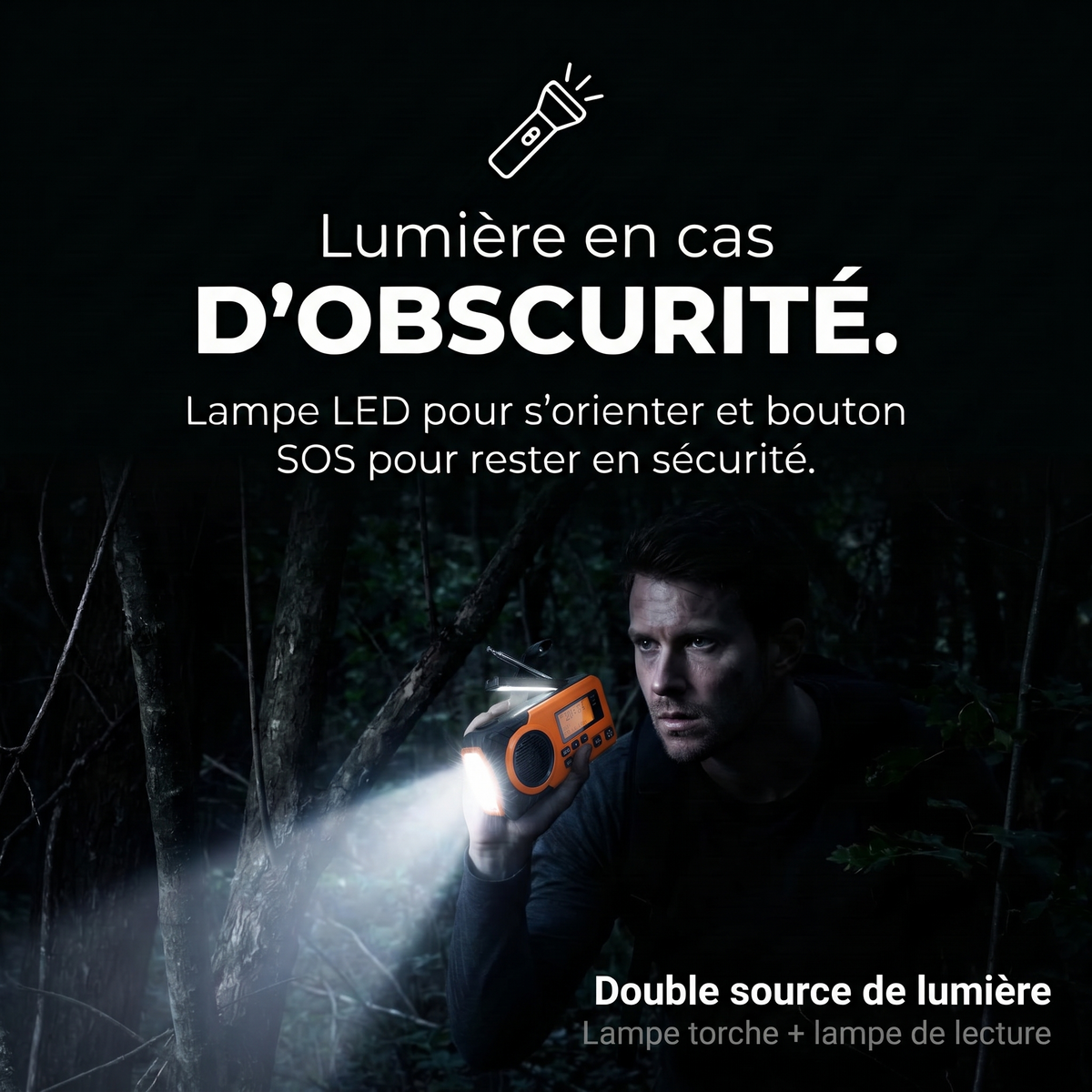 Luce in caso di oscurità