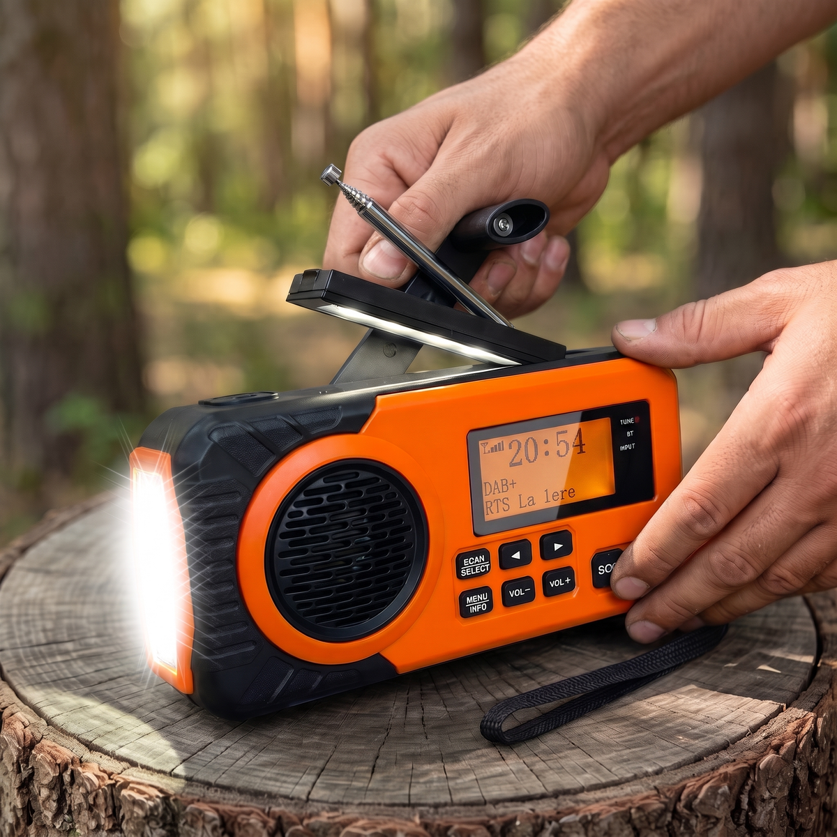 Radio di emergenza DAB+ all’aperto