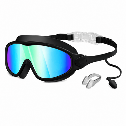 AquaClip™ - Lunette de piscine. Clip arrière, zéro cheveux tiré