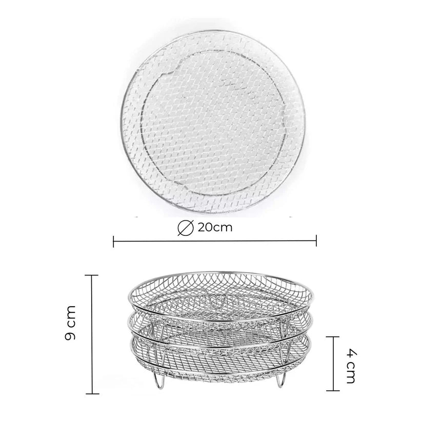GrillStack™ - Panier Gourmand Inox