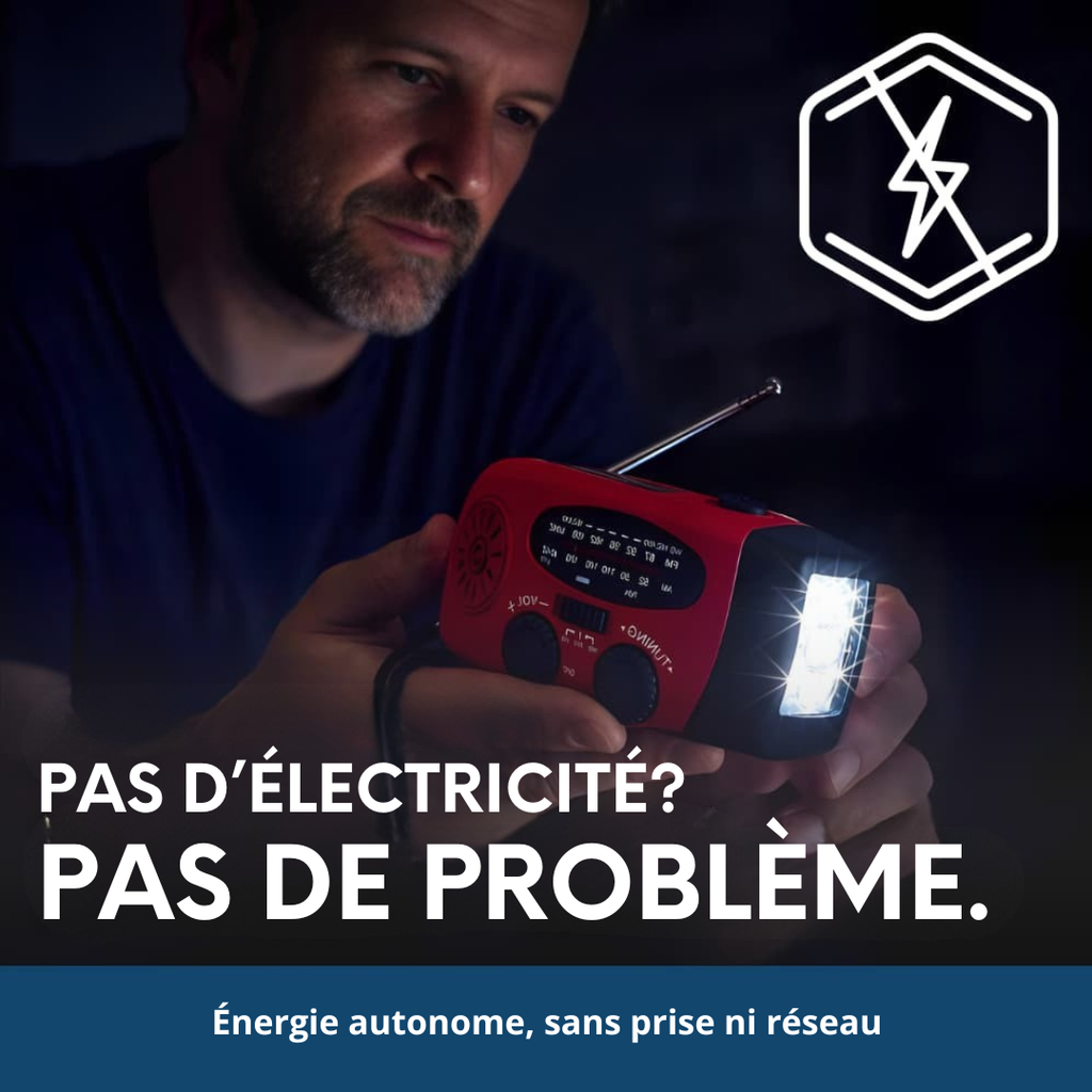 Sentinelle PRO - Radio d'urgence multifonction