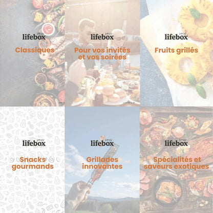 eBook de recettes : idées pour votre panier gourmand et rôtissoire cylindrique barbecue