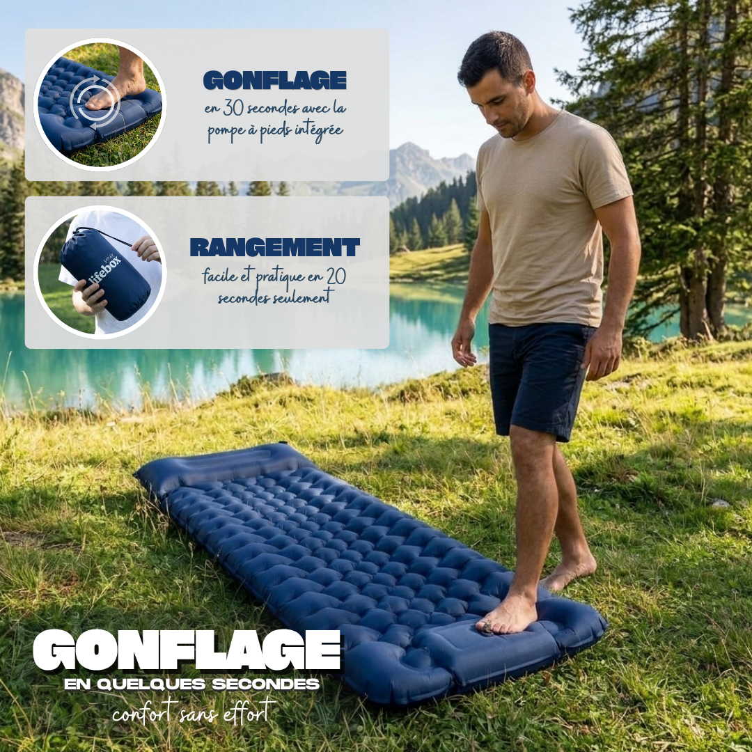 Isomatelas™ - Ultra-léger & Compact – Parfait pour les déplacements