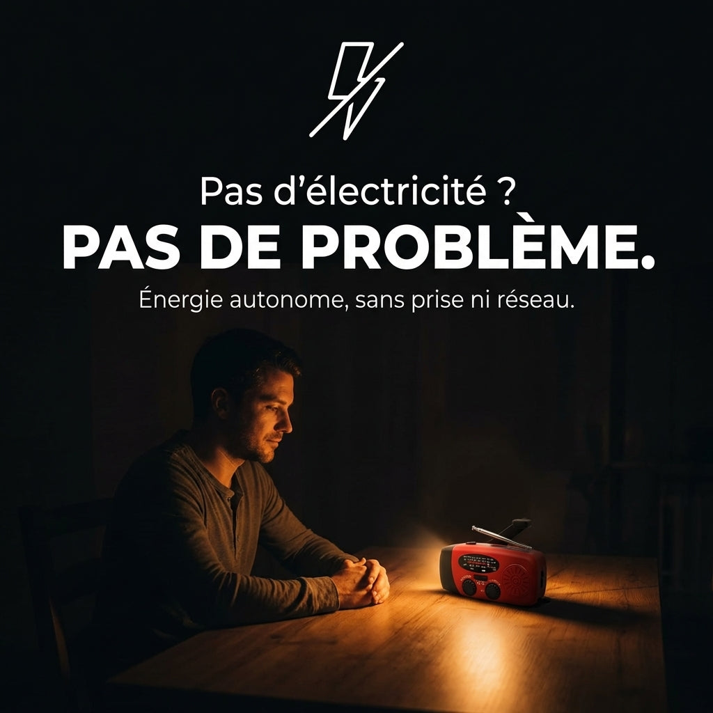 Sentinelle PRO™ - Radio d'urgence multifonction