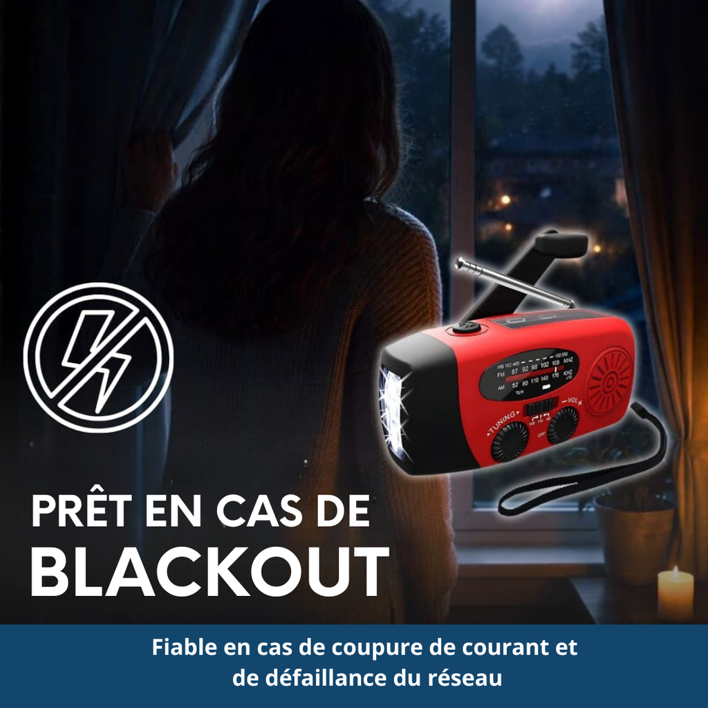 Sentinelle PRO - Radio d'urgence multifonction