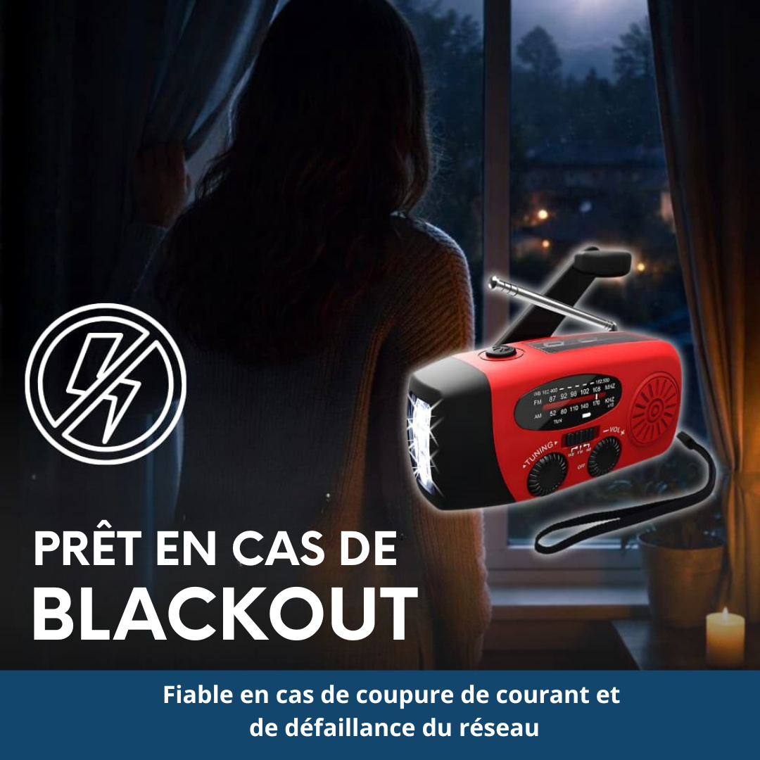 Sentinelle PRO - Radio d'urgence multifonction