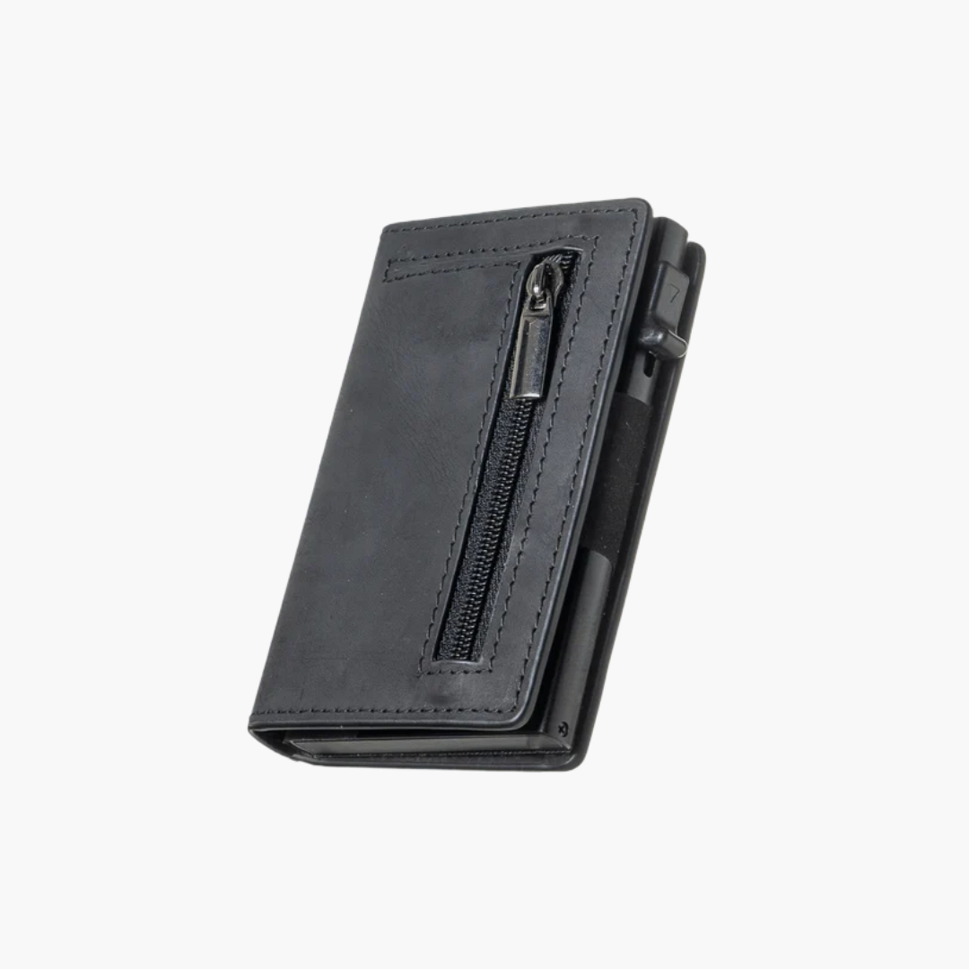 L'Essentiel™ - Porte-Cartes Multifonction en cuir RFID
