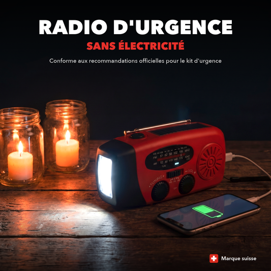 Sentinelle PRO™ - Multifunction Emergency Radio