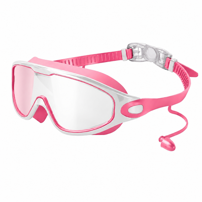 AquaClip™ - Schwimmbrille. Hinterer Clip, kein Haareziehen