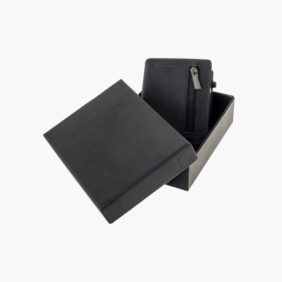 L'Essentiel™ - Porte-Cartes Multifonction en cuir RFID