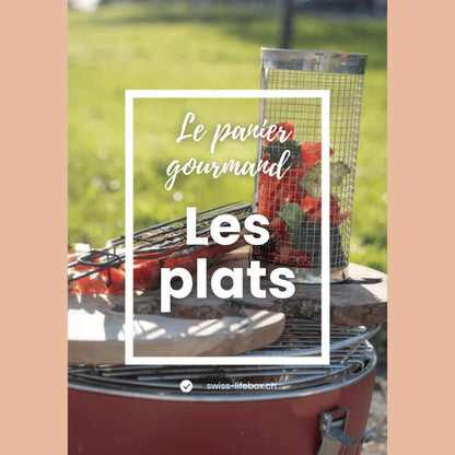 eBook de recettes : idées pour votre panier gourmand et rôtissoire cylindrique barbecue