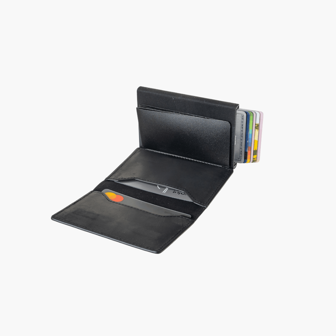 L'Essentiel™ - Porte-Cartes Multifonction en cuir RFID