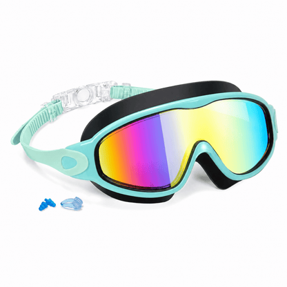 AquaClip™ - Lunette de piscine. Clip arrière, zéro cheveux tiré