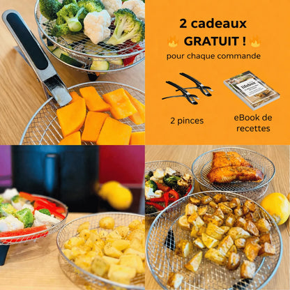 GrillStack™ - Panier Gourmand Inox
