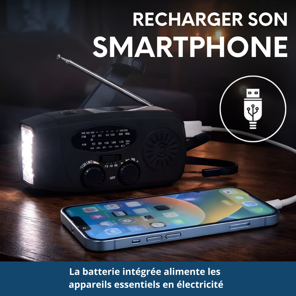 Sentinelle PRO - Radio d'urgence multifonction