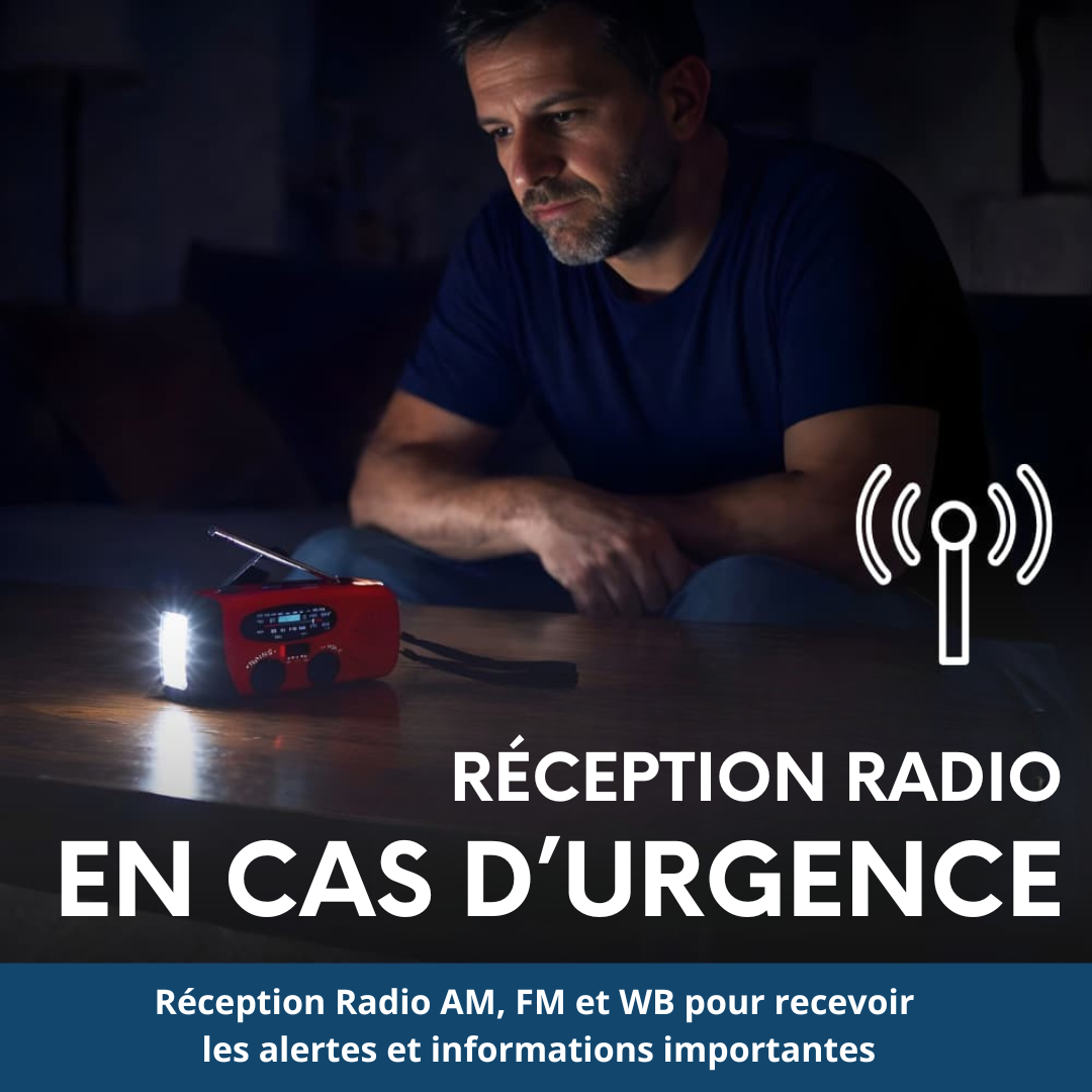 Sentinelle PRO - Radio d'urgence multifonction