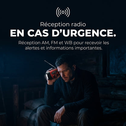 Sentinelle PRO™ - Radio d'urgence multifonction