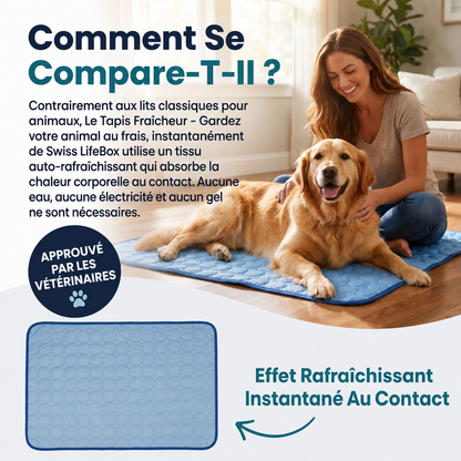 Le Tapis Fraîcheur - Gardez votre animal au frais, instantanément