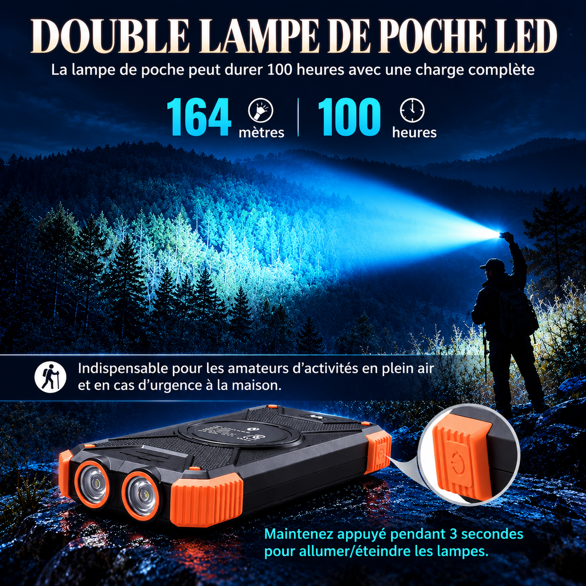Batterie Externe Multifonctions - Secours / Urgences