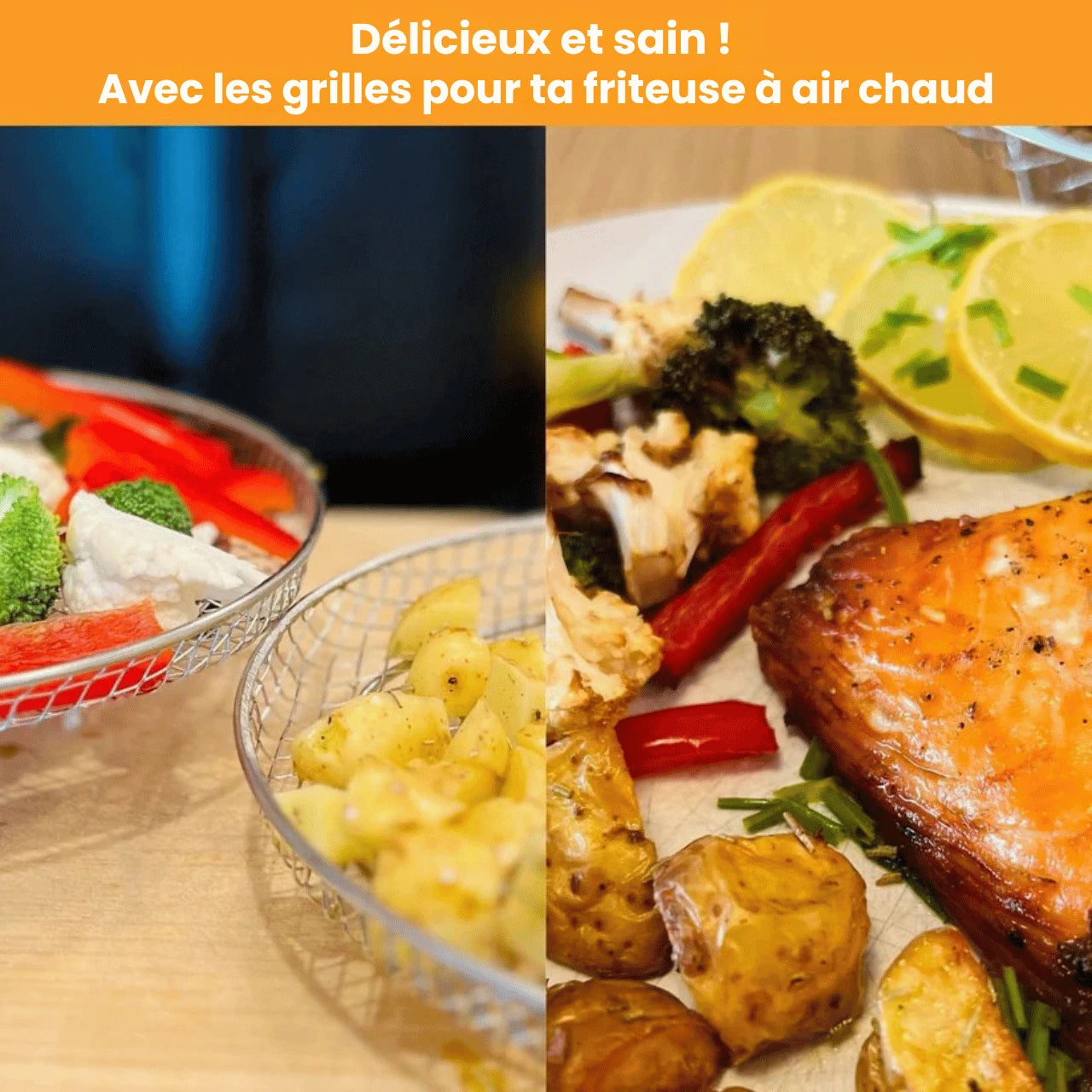 GrillStack™ - Panier Gourmand Inox
