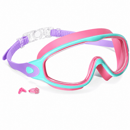 AquaClip™ - Lunette de piscine. Clip arrière, zéro cheveux tiré