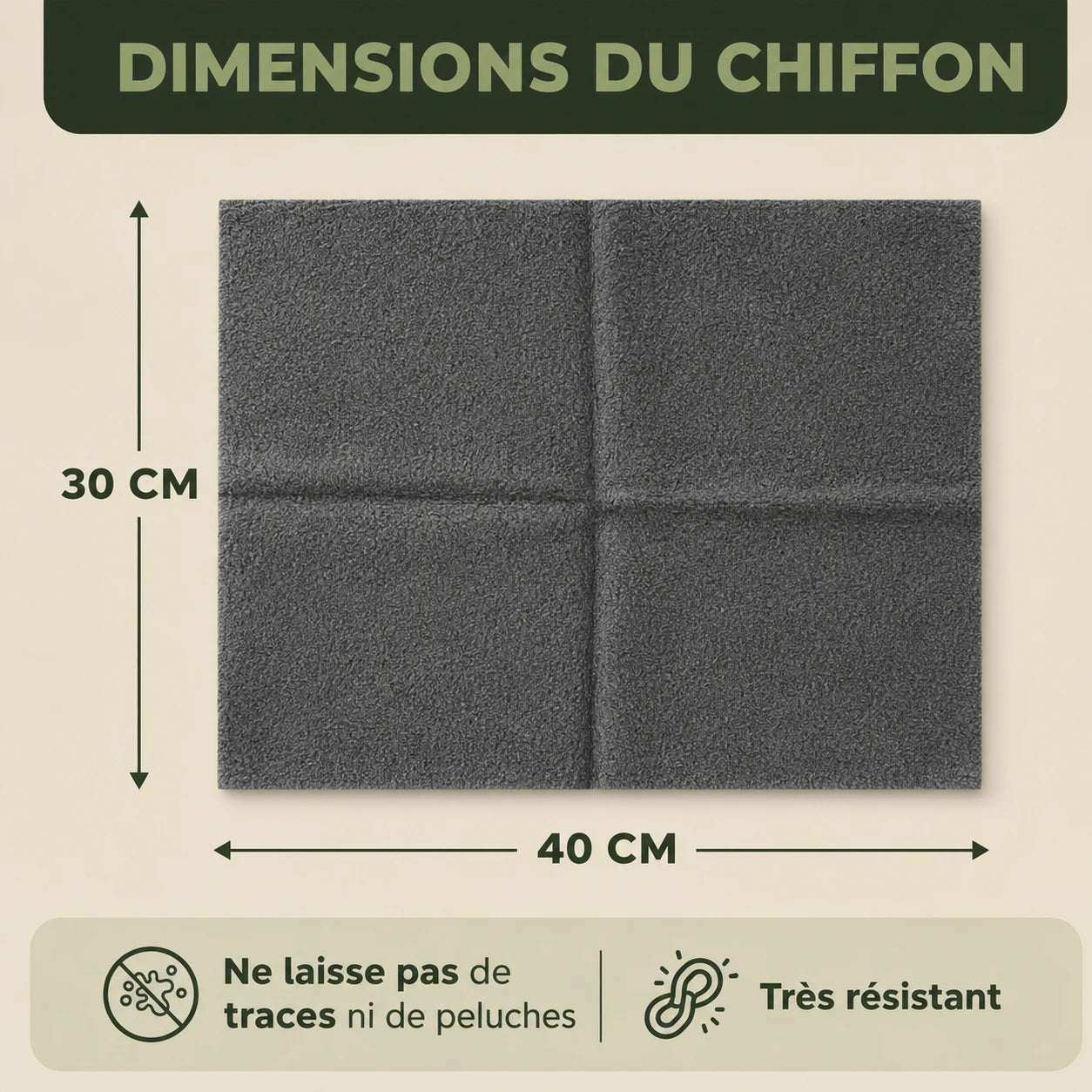 Chiffon Magique en microfibre