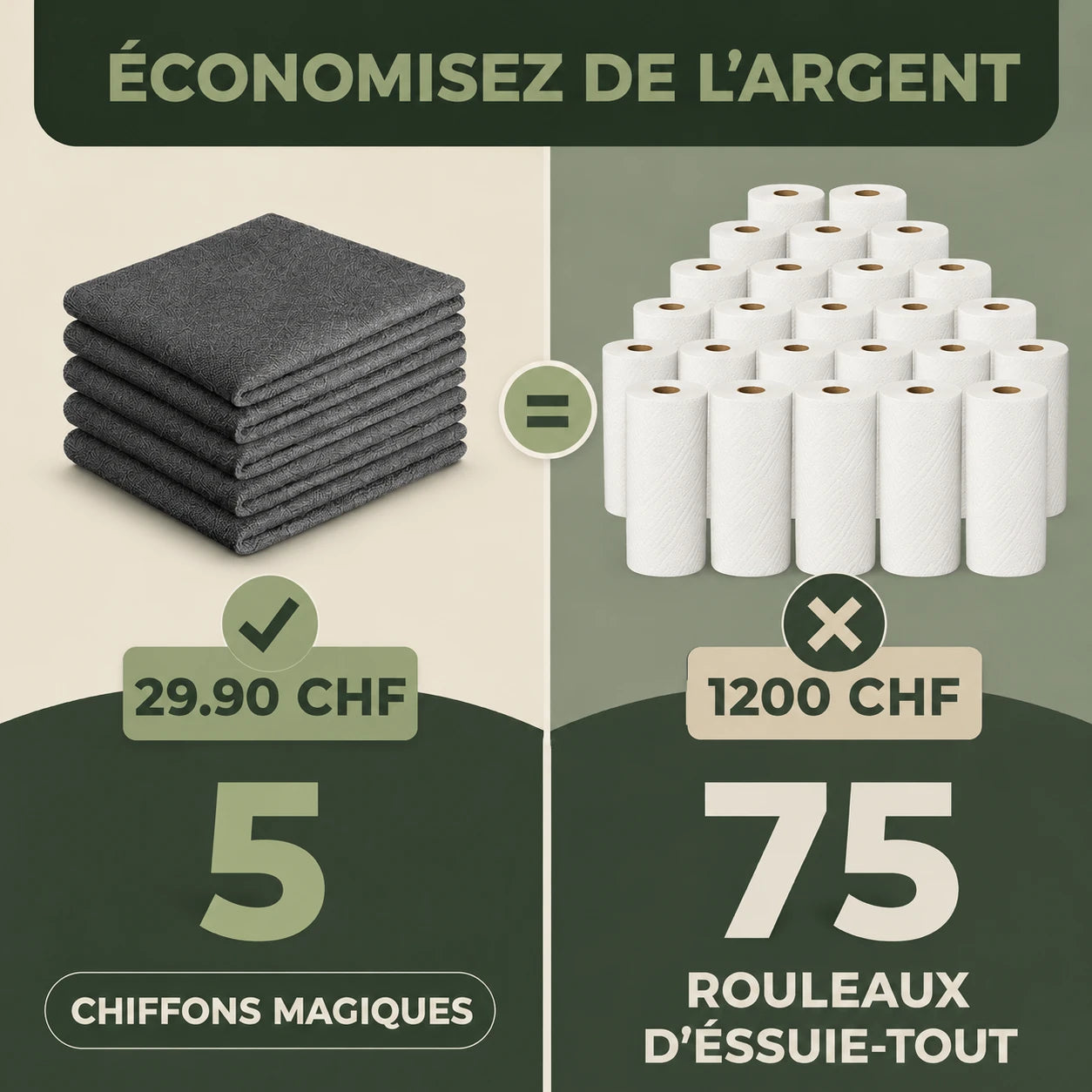 Chiffon Magique en microfibre