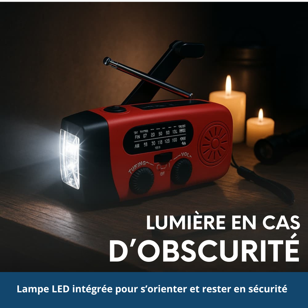 Sentinelle PRO - Radio d'urgence multifonction