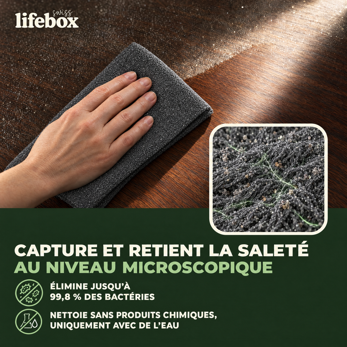 Magic microfibre cloth (2)