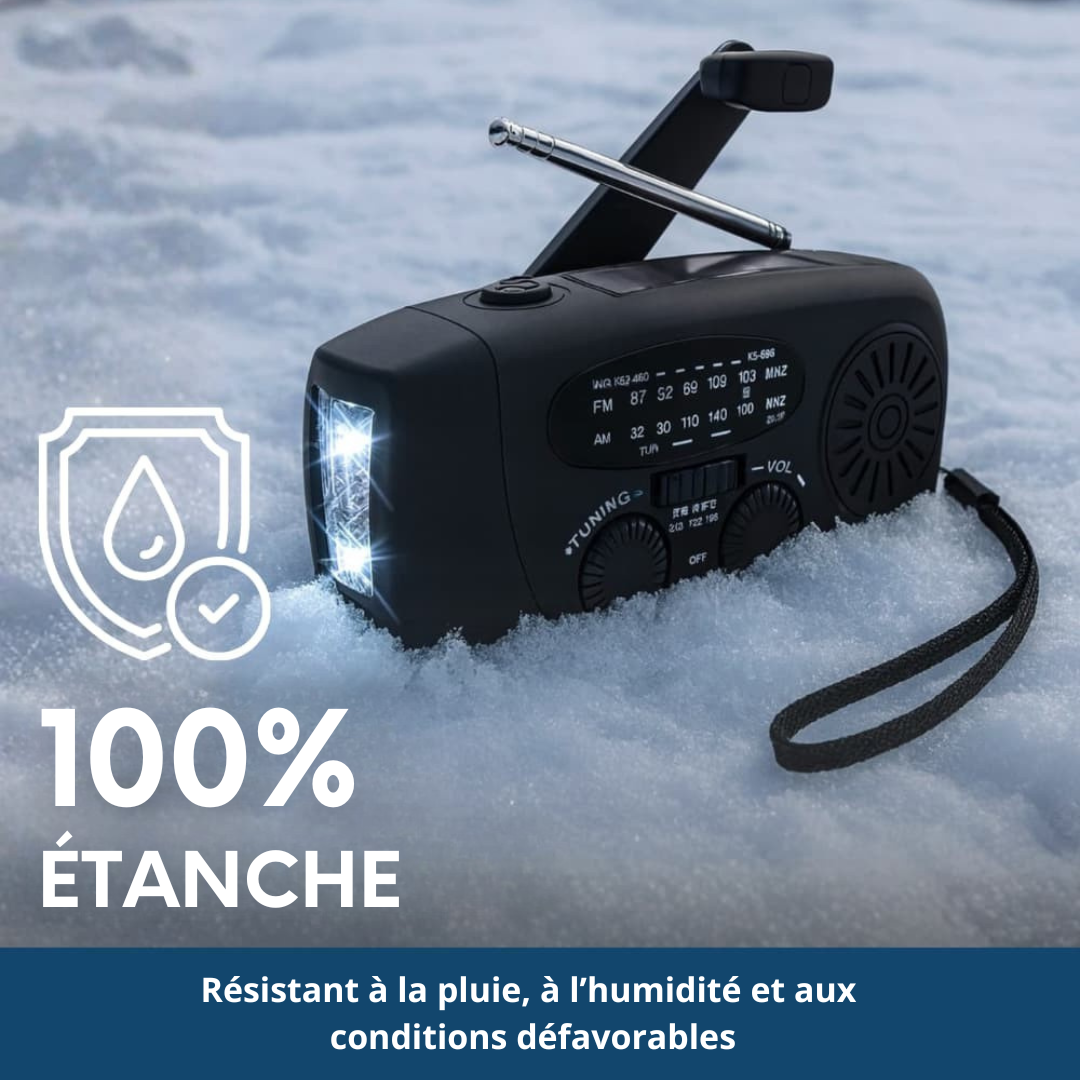 Sentinelle PRO - Radio d'urgence multifonction