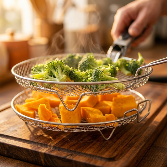 GrillStack™ - Panier Gourmand Inox