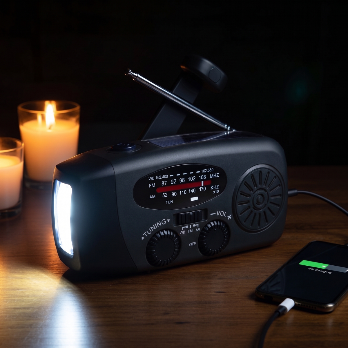 Sentinelle PRO™ – Multifunktionell nödradio